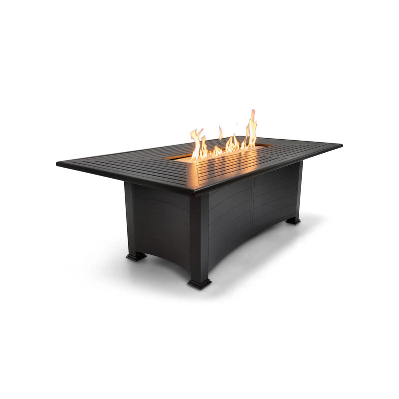 44"x84" Scoria Fire Dining Table W/ Lid - The Great Escape