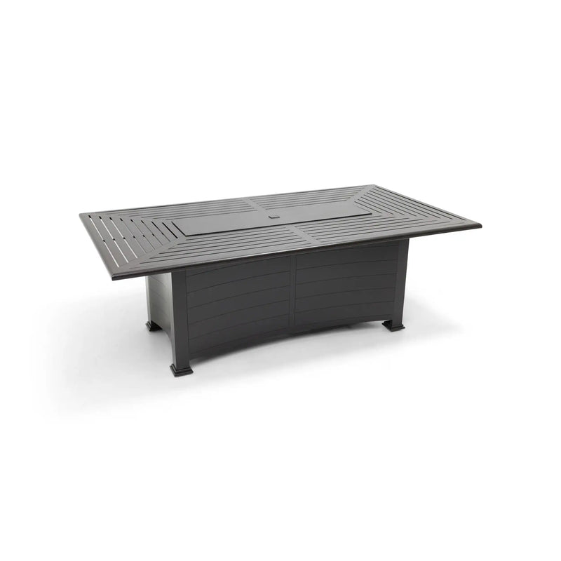 44"x84" Scoria Fire Dining Table W/ Lid - The Great Escape
