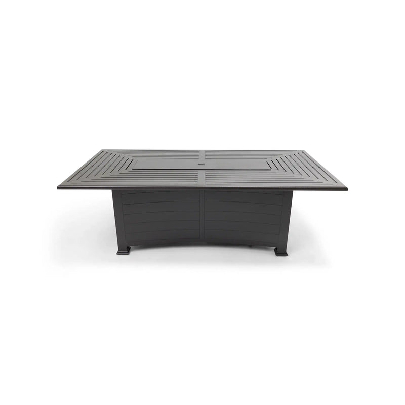 44"x84" Scoria Fire Dining Table W/ Lid - The Great Escape