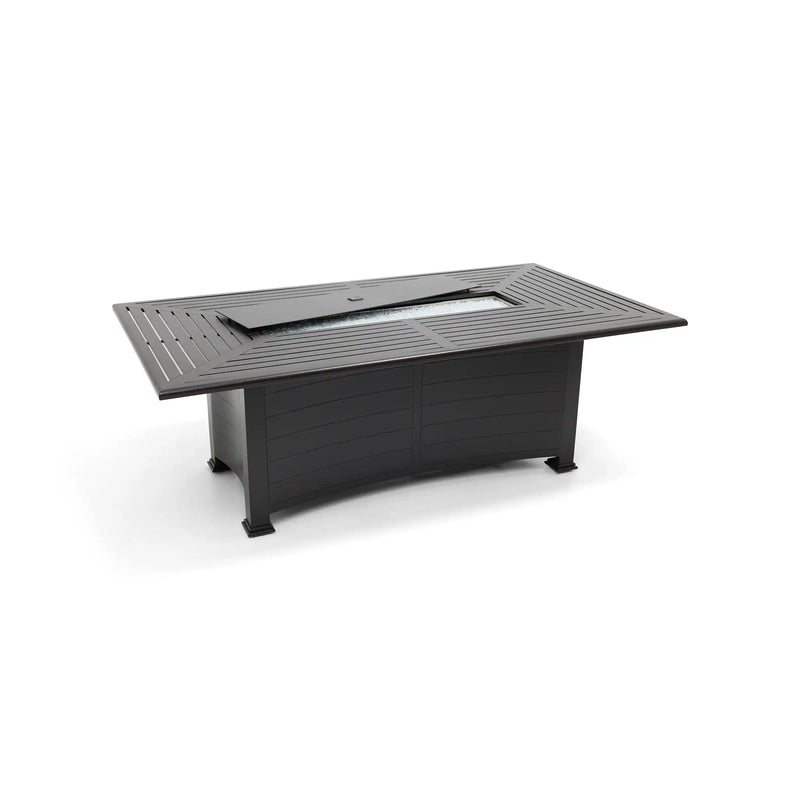 44"x84" Scoria Fire Dining Table W/ Lid - The Great Escape