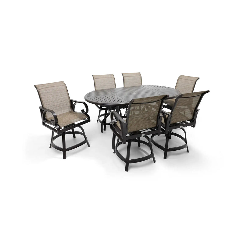 Aberdeen 7 Piece Counter Height Group - The Great Escape