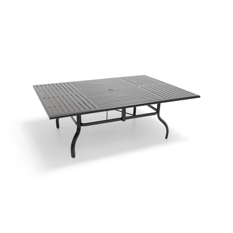 60"x84" Rectangle Scoria Farnham Slat Dining Table - The Great Escape