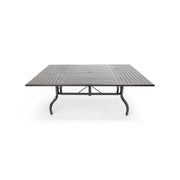 60"x84" Rectangle Scoria Farnham Slat Dining Table - The Great Escape