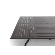 60"x84" Rectangle Scoria Farnham Slat Dining Table - The Great Escape