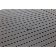 60"x84" Rectangle Scoria Farnham Slat Dining Table - The Great Escape