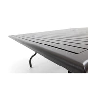 60"x84" Rectangle Scoria Farnham Slat Dining Table - The Great Escape