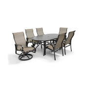 Aberdeen 7 Piece Oval Dining Group - The Great Escape