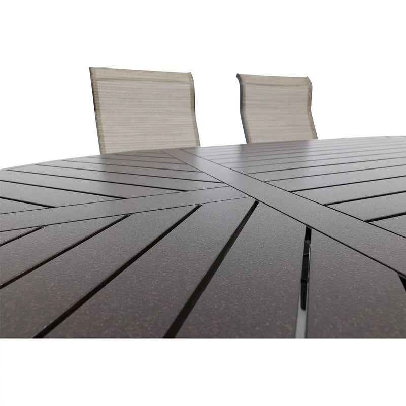 Aberdeen 7 Piece Oval Dining Group - The Great Escape