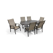 Aberdeen 7 Piece Oval Dining Group - The Great Escape