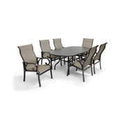 Aberdeen 7 Piece Oval Dining Group - The Great Escape