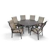Aberdeen 7 Piece Round Dining Group - The Great Escape