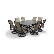 Aberdeen 9 Piece Dining Group W/ 60"x84" Rect. Table - The Great Escape