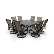 Aberdeen 9 Piece Square Dining Group - The Great Escape