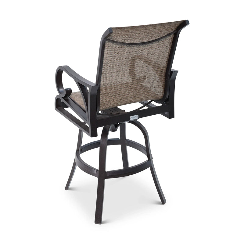 Aberdeen Swivel Bar Height Stool - The Great Escape