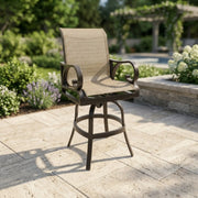 Aberdeen Sling Swivel Barstool - The Great Escape