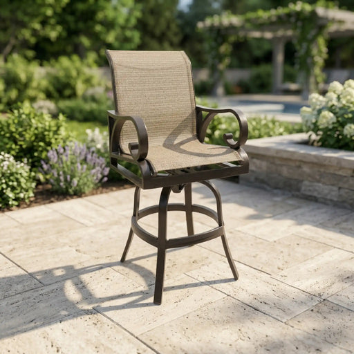 Aberdeen Sling Swivel Barstool - The Great Escape
