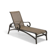 Aberdeen Deluxe Sling Chaise Lounge W/ Arms - The Great Escape