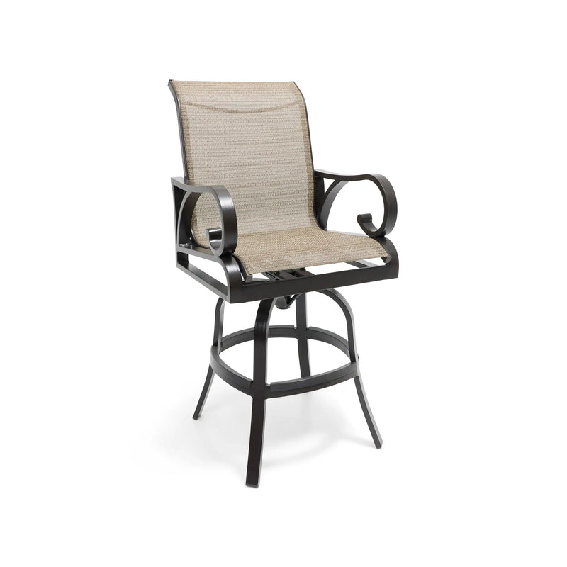 Aberdeen Sling Swivel Barstool - The Great Escape