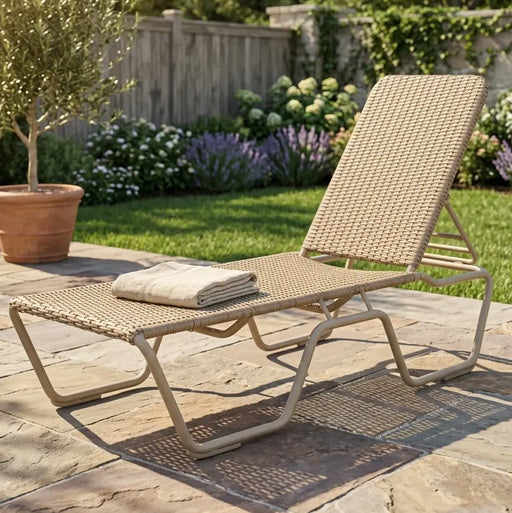 Kabana Driftwood Woven Chaise