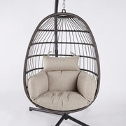 Deluxe Egg Swing W/ Cushion & Stand - The Great Escape
