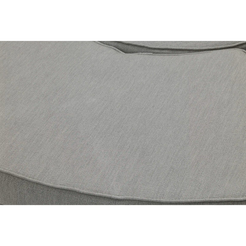 St. Kitts Grey 4 Piece 76" Rd. Daybed W/ Canopy Makar Oyster - The Great Escape