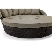 St. Kitts 4 Piece 76" Rd. Daybed W/ Canopy Lifeguard Ostrich - The Great Escape