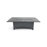 44"x84" Black Fire Dining Table W/ Lid - The Great Escape