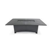 44"x84" Black Fire Dining Table W/ Lid - The Great Escape