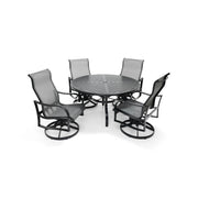Coastline 5 Piece Black Dining Group - The Great Escape