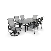 Coastline 7 Piece Black Dining Group - The Great Escape