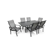 Coastline 7 Piece Black Dining Group - The Great Escape