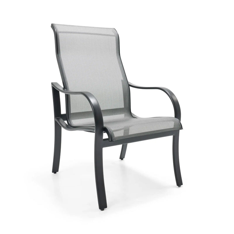 Coastline Black Sling Dining Chair - The Great Escape