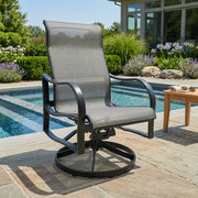Coastline Sling Swivel Rocker - Black - The Great Escape