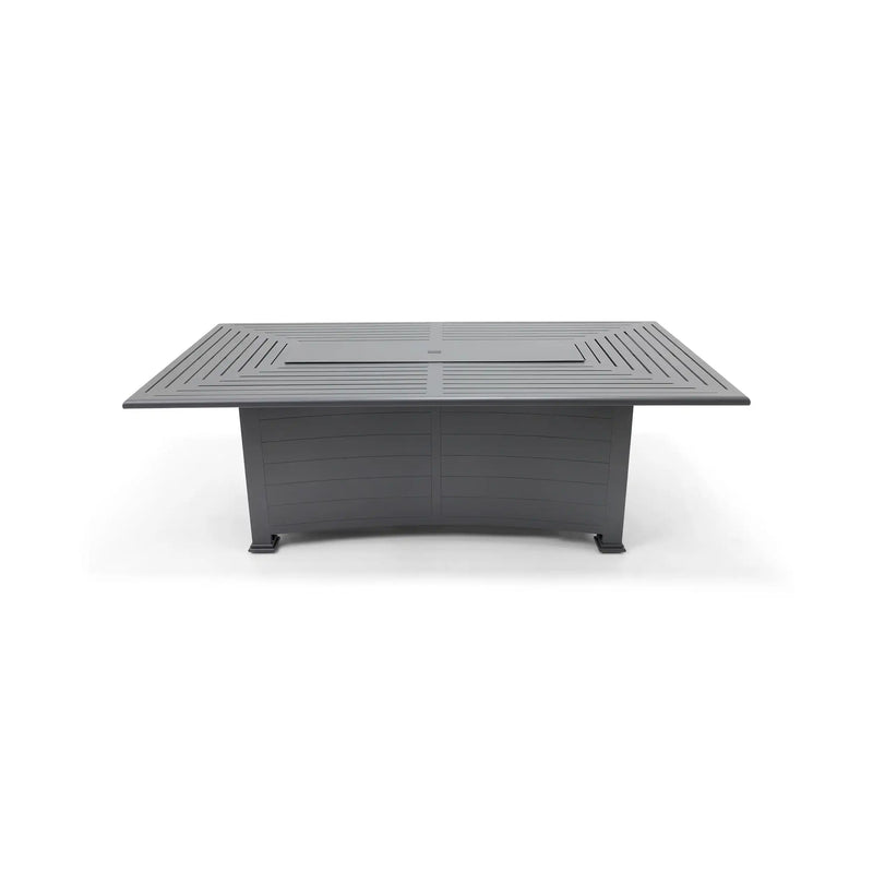 44"x84" Farnham Graphite Fire Dining Table - The Great Escape
