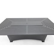 44"x84" Farnham Graphite Fire Dining Table - The Great Escape