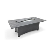 44"x84" Farnham Graphite Fire Dining Table - The Great Escape