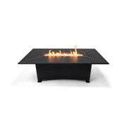 44"x84" Farnham Graphite Fire Dining Table - The Great Escape