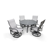 Coastline 5 Piece Graphite Dining Group - The Great Escape