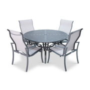 Coastline 5 Piece Graphite Dining Group - The Great Escape