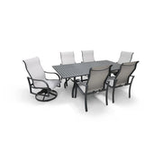 Coastline 7 Piece Graphite Dining Group - The Great Escape