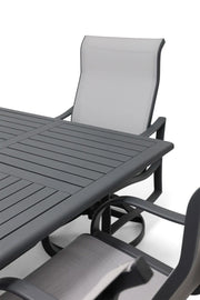 Coastline 7 Piece Graphite Dining Group - The Great Escape
