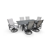 Coastline 7 Piece Graphite Dining Group - The Great Escape