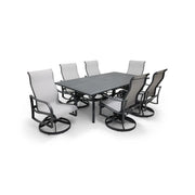 Coastline 7 Piece Graphite Dining Group - The Great Escape