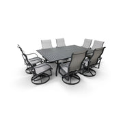 Coastline 9 Piece Graphite Dining Group - The Great Escape