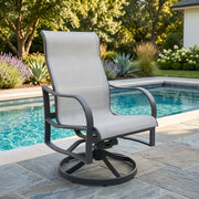 Coastline Sling Swivel Rocker - Graphite - The Great Escape