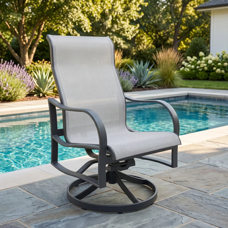 Coastline Sling Swivel Rocker - Graphite - The Great Escape