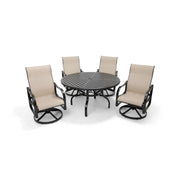 Coastline Scoria 5 Piece Dining Group - The Great Escape