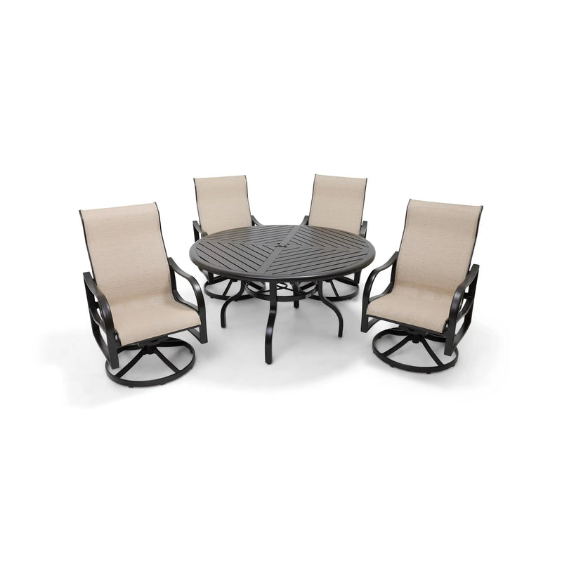 Coastline Scoria 5 Piece Dining Group - The Great Escape