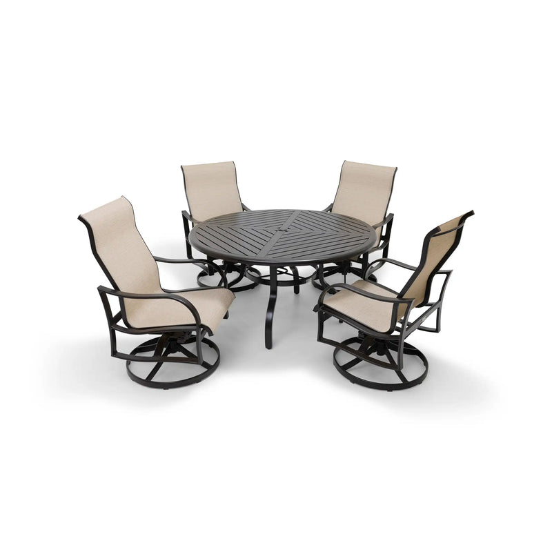 Coastline Scoria 5 Piece Dining Group - The Great Escape