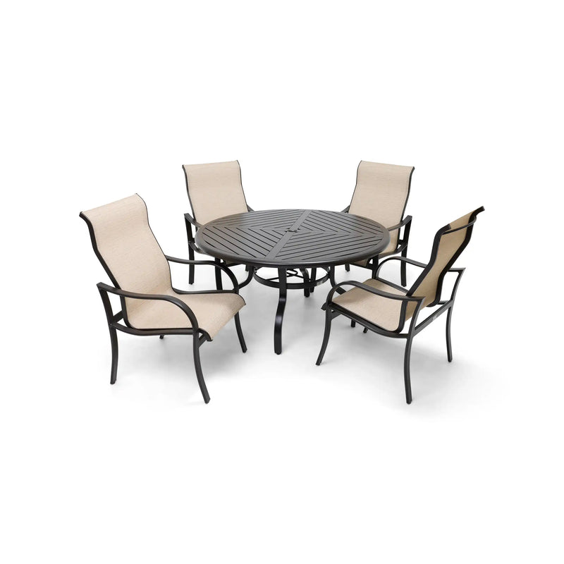 Coastline Scoria 5 Piece Dining Group - The Great Escape
